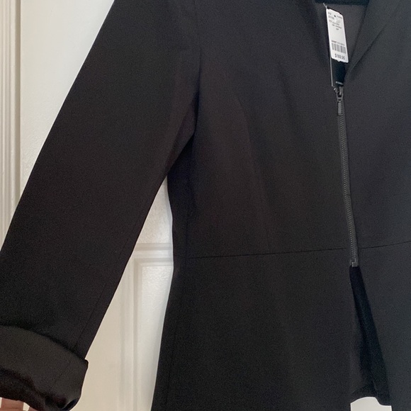 BRAND NEW Mid Zip Peplum Blazer - Picture 4 of 4